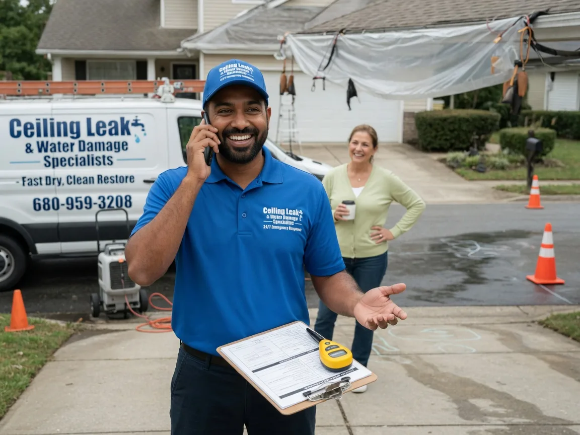 Ceiling Leak Cleanup Bridgewater, NY FAQs